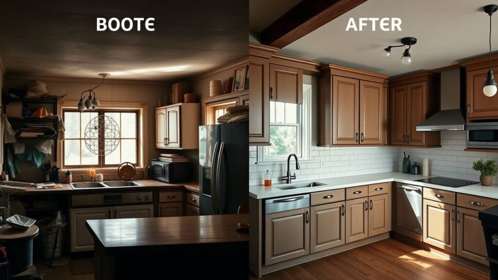 antes-e-depois-de-cozinhas-decoradas-e-reformadas-Ventrameli-Decor-12-1024x576 Fotos Incríveis de Antes e Depois de Cozinhas Reformadas e Decoradas
