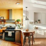 antes e depois de cozinhas decoradas e reformadas Ventrameli Decor