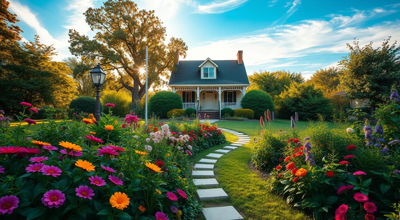 benefícios dos jardins