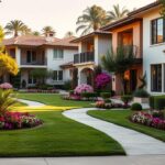 casas com jardins frontais