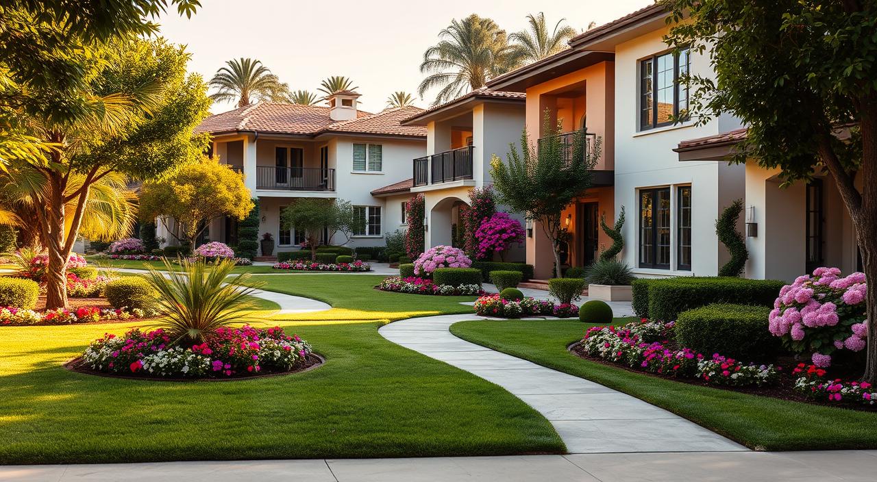 casas com jardins frontais