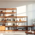 como decorar a estante