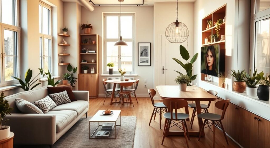 como-decorar-apartamento-pequeno-1024x563 20 Ideias para Apartamento Pequeno Decorado que Encantam