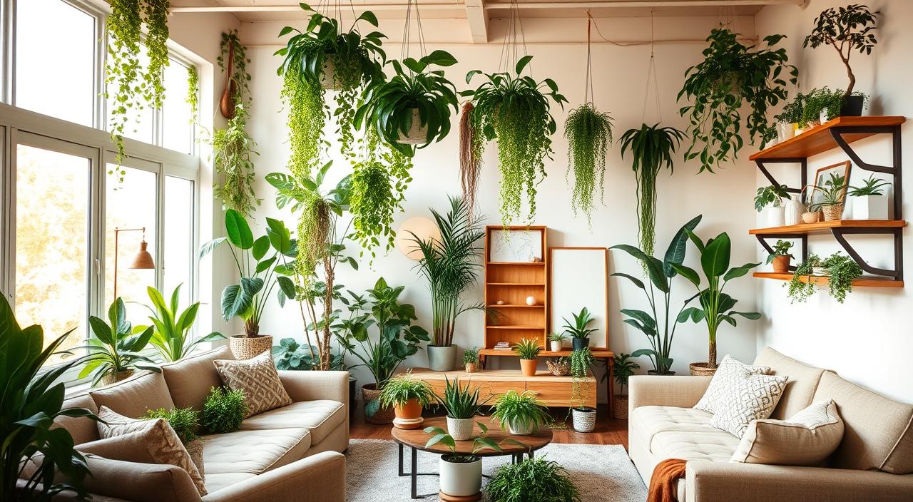 como decorar com plantas