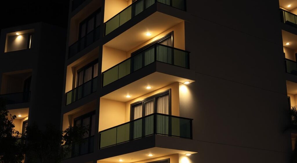 como-destacar-fachadas-com-iluminacao-LED-1024x563 Fachadas com iluminação LED que Vão te Impressionar