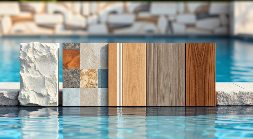 comparacao-de-materiais-1024x563 Pedra Mineira para Borda de Piscina: Estilo e Durabilidade