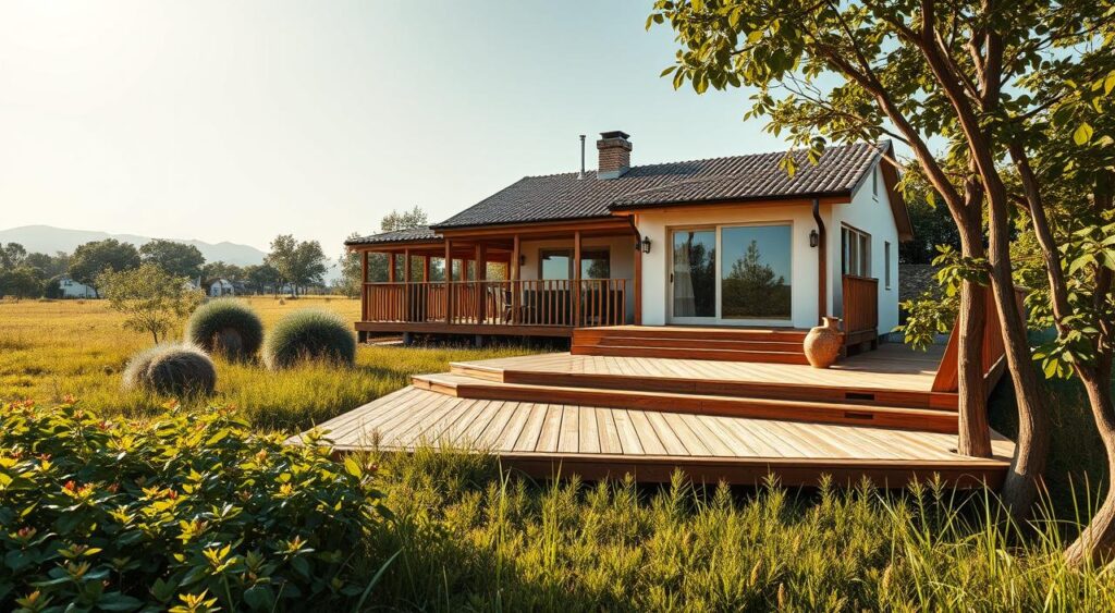 construcao-de-deck-1024x563 Decks e Pergolados: 10 Ideias de Design e Instalação de Qualidade