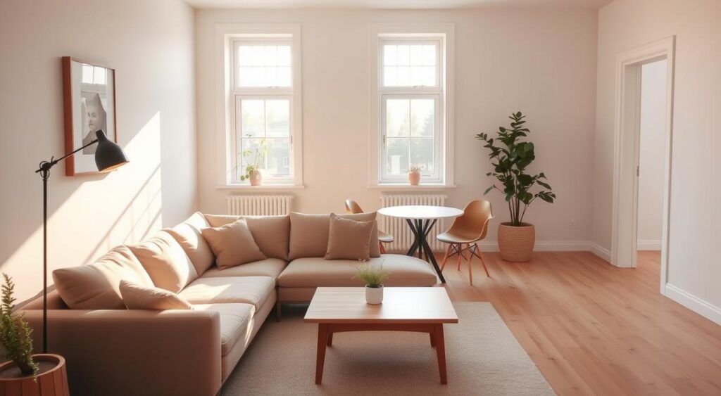 consultoria-de-design-para-sala-pequena-1024x563 Como Deixar Sua Sala Pequena com Cara de Pinterest Usando Itens Simples