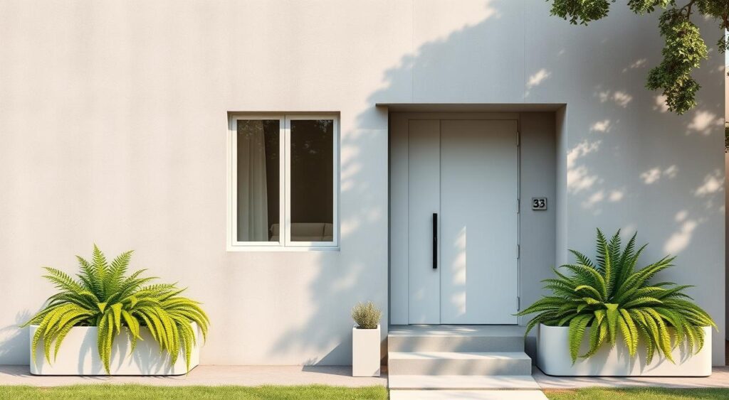 cores-para-fachada-de-casa-1024x563 Fachada de Casa Simples Cinza: Estilos Modernos que não Saem de Moda