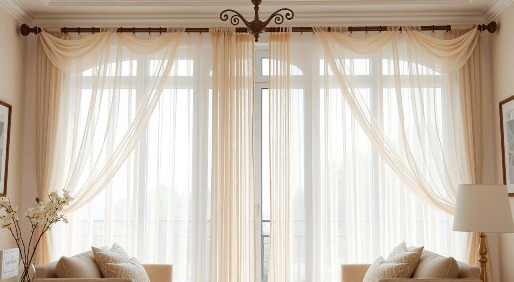 cortinas-decorativas-1024x563 Casinha Simples e Elegante: Decoração Charmosa sem Gastar Muito