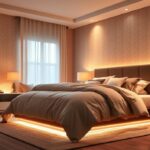 decoração de quarto com led