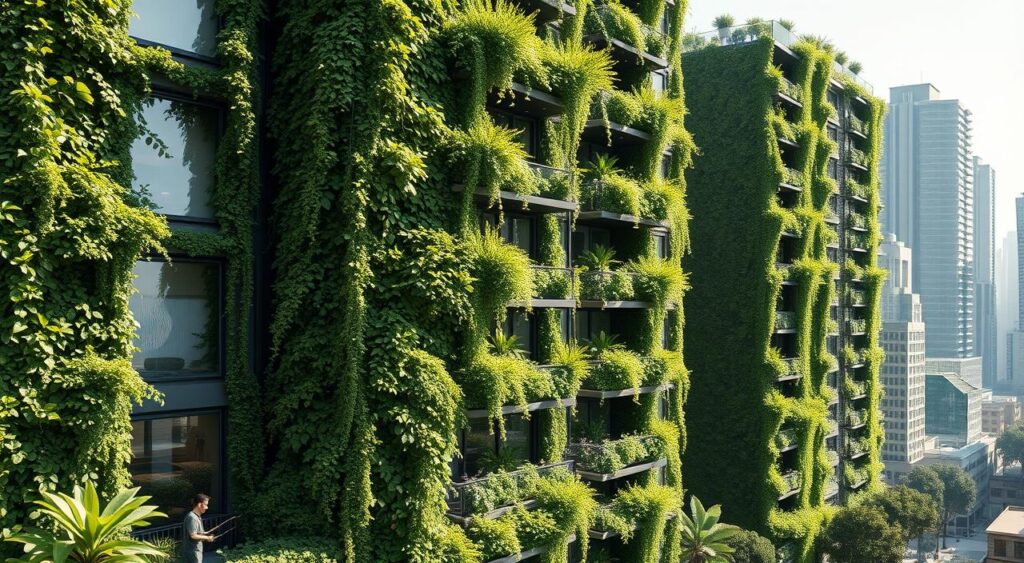 desafios-em-fachadas-verdes-1024x563 Fachadas de Casas com Plantas: Tendência Verde e Natural