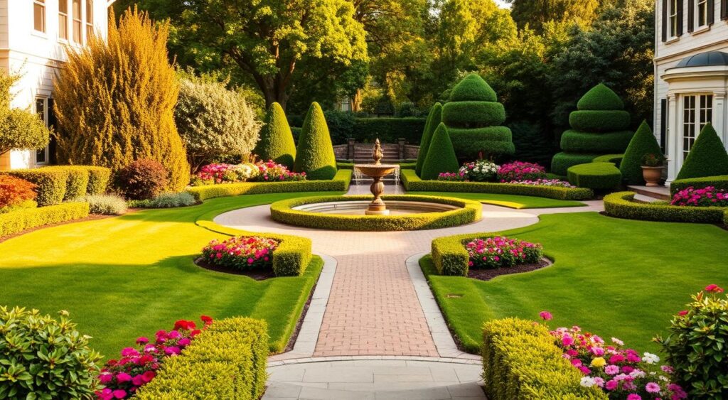 design-de-jardim-frontal-1024x563 Ideias para Jardim Frontal de Casa Elegante e Bem Pensada