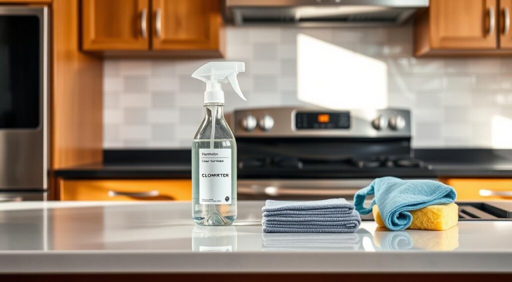 desinfeccao-da-cozinha-1024x563 Guia Prático com 10 Dicas de Como Limpar a Cozinha Sem Sofrer