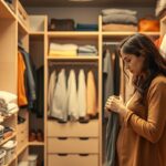 dicas para organizar guarda-roupas