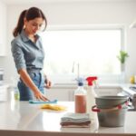 dicas práticas de limpeza da cozinha na rotina de trabalho