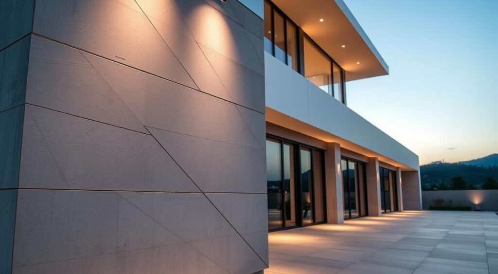 elementos-de-design-para-fachadas-modernas-1024x563 Fachada de Casa Simples Cinza: Estilos Modernos que não Saem de Moda