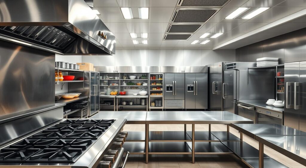 equipamentos-comerciais-na-cozinha-industrial-1024x563 Móveis para Cozinha Industrial: Como Escolher os Melhores?