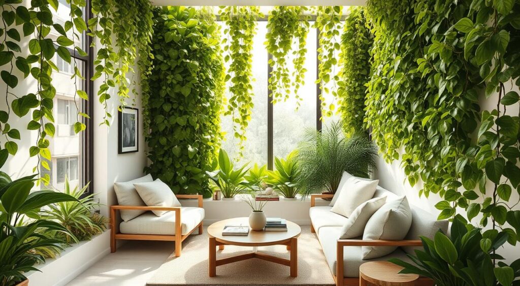 espacos-pequenos-com-jardim-vertical-1024x563 Módulos para Jardim Vertical que São Lindos e Fáceis de Usar