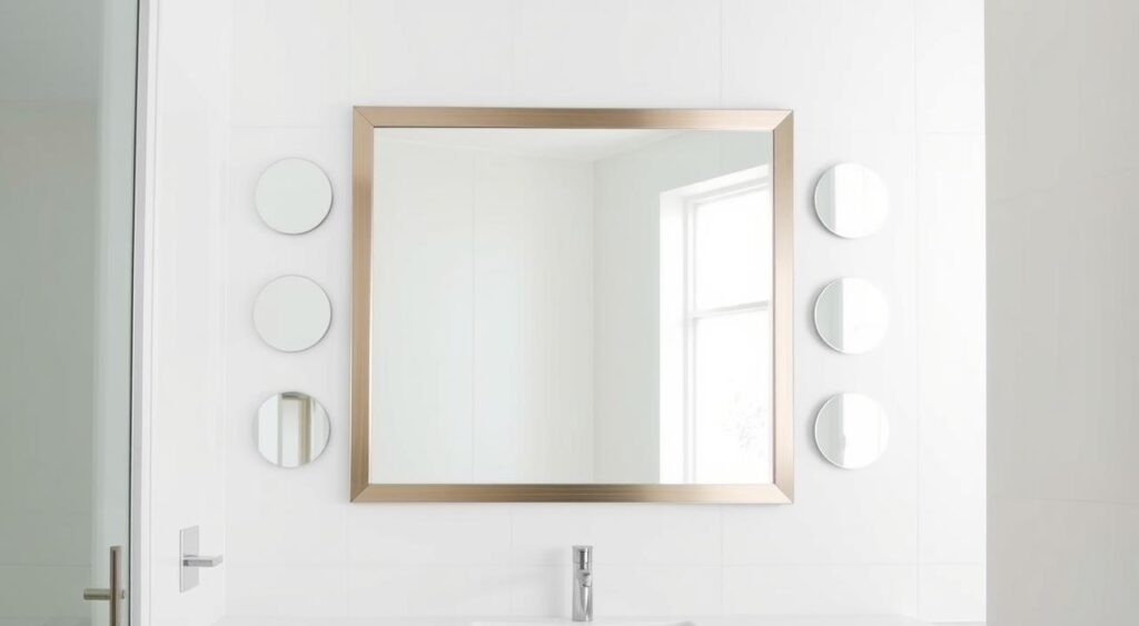 espelhos-para-banheiro-1024x563 10 Ideias Criativas e Lindas para Decorar Banheiro Simples