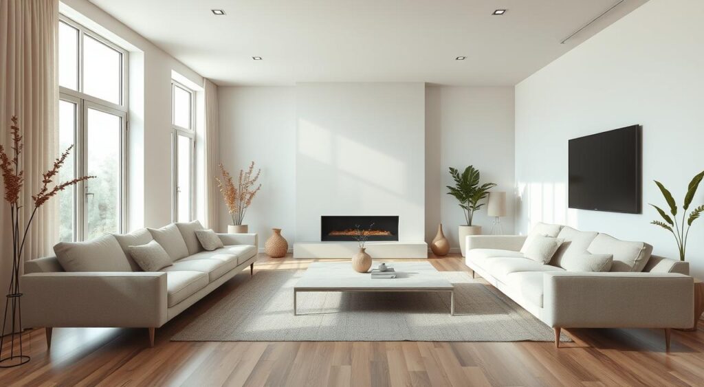 estilo-minimalista-1-1024x563 Casinha Simples e Elegante: Decoração Charmosa sem Gastar Muito