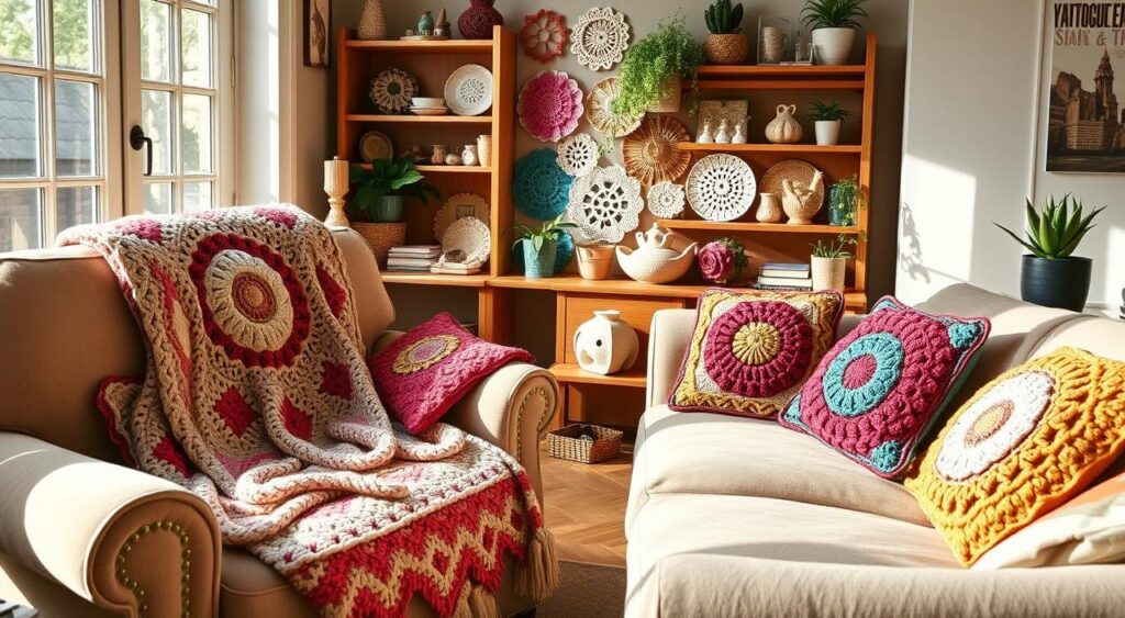 estilos-de-decoracao-com-croche-1024x563 Decoração com Crochê em Casa: Inspirações Modernas e Cheias de Estilo