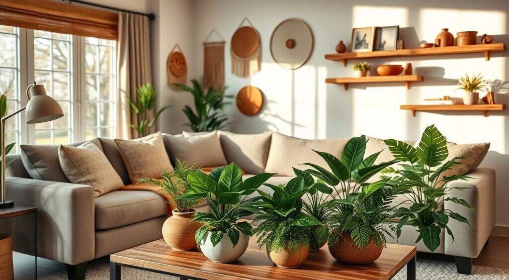 estilos-de-decoracao-que-combinam-com-plantas-artificiais-1024x563 Decoração com Plantas Artificiais: 10 Dicas e Estilos que Ficam Lindos