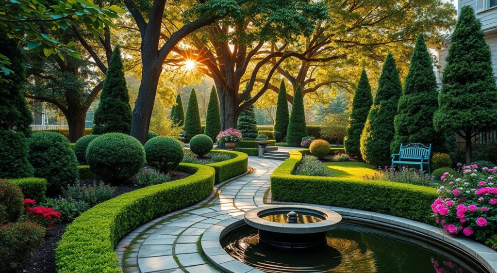 estilos-de-jardins-1024x563 Ideias para Jardim Frontal de Casa Elegante e Bem Pensada