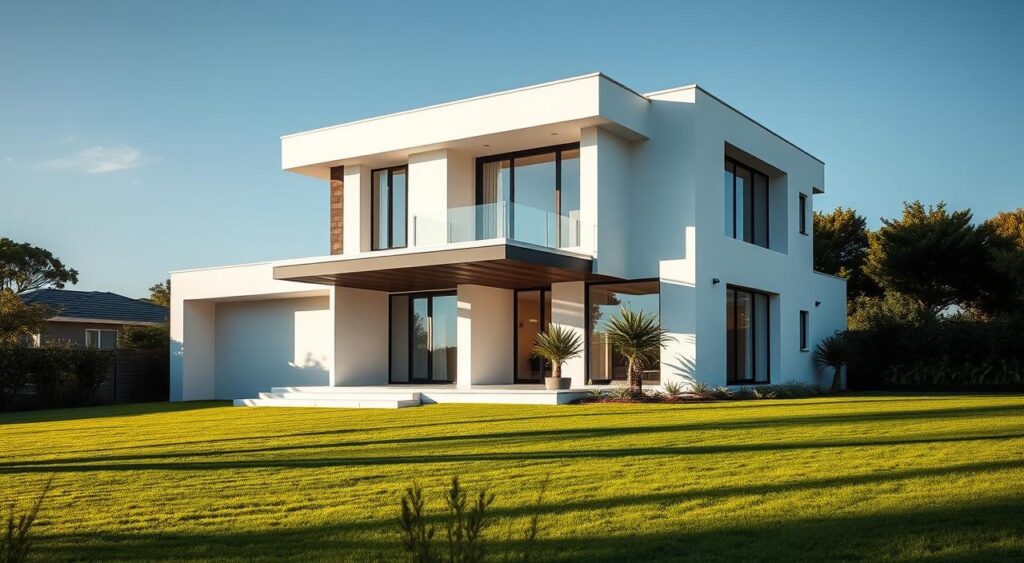 estilos-modernos-de-fachadas-com-platibanda-1024x563 Fachadas com Platibanda: 20 Estilos Modernos e Elegantes