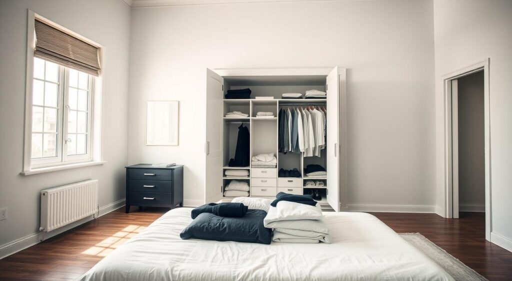 esvaziar-guarda-roupa-1024x563 Como Organizar Guarda-Roupas de Forma Eficiente com Pouco Espaço