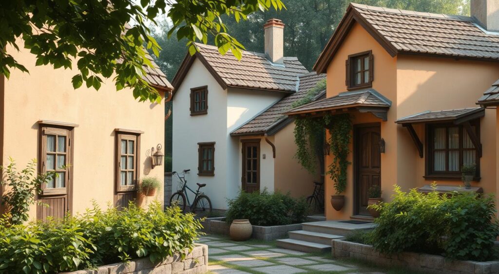 fachada-de-casinhas-simples-1024x563 15 Fachadas de Casinhas Simples: Inspirações e Dicas Lindas