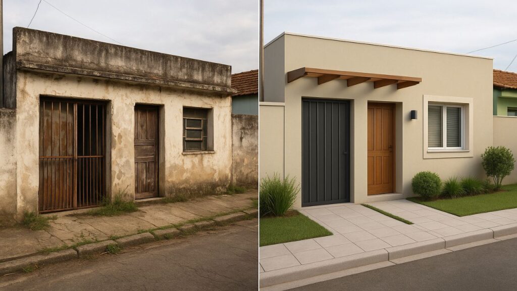 fachadas-antes-e-depois-Ventrameli-Decor-1-1024x576 Reforma de Fachada de Casas Antes e Depois que Impressionam