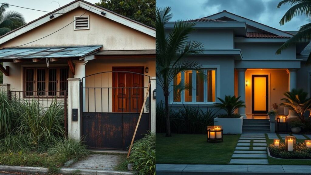 fachadas-antes-e-depois-Ventrameli-Decor-7-1024x576 Reforma de Fachada de Casas Antes e Depois que Impressionam