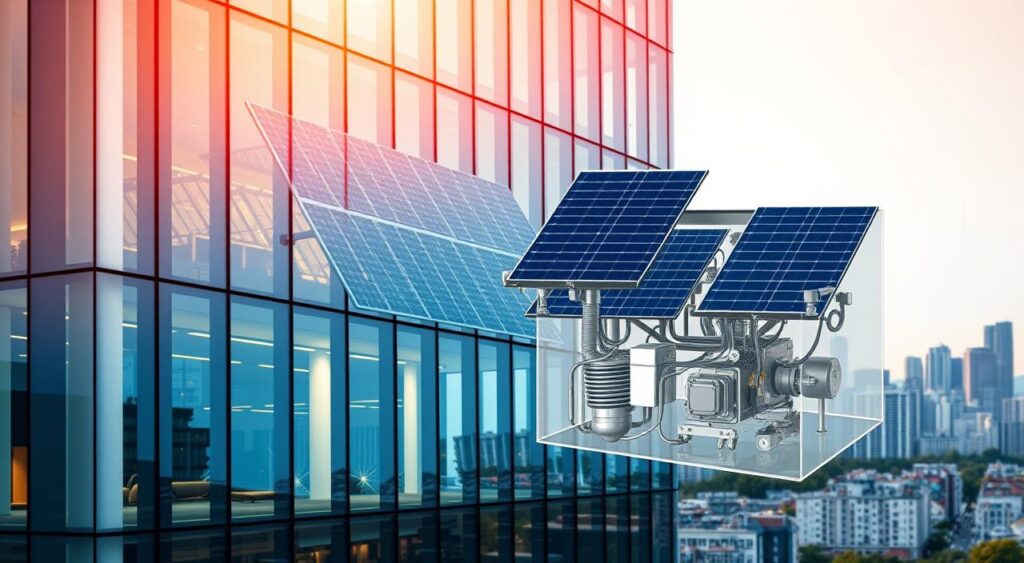 funcionamento-da-energia-solar-em-fachadas-1024x563 Fachadas com Painéis Solares: A Tendência que Só Vai Aumentar