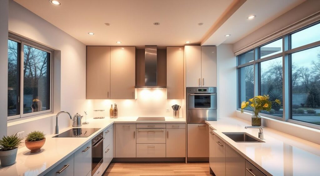 importancia-da-iluminacao-1024x563 Organizar Móveis na Cozinha: Como Evitar os Principais Erros
