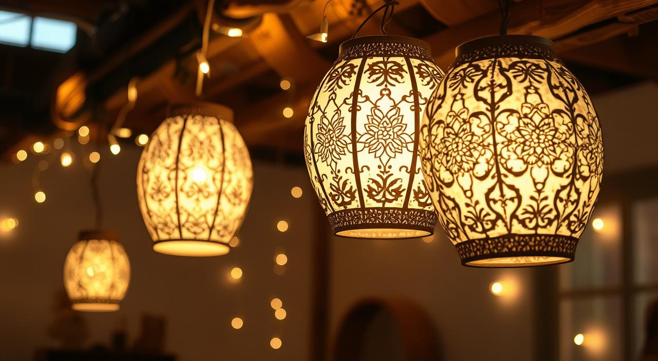 luminárias DIY