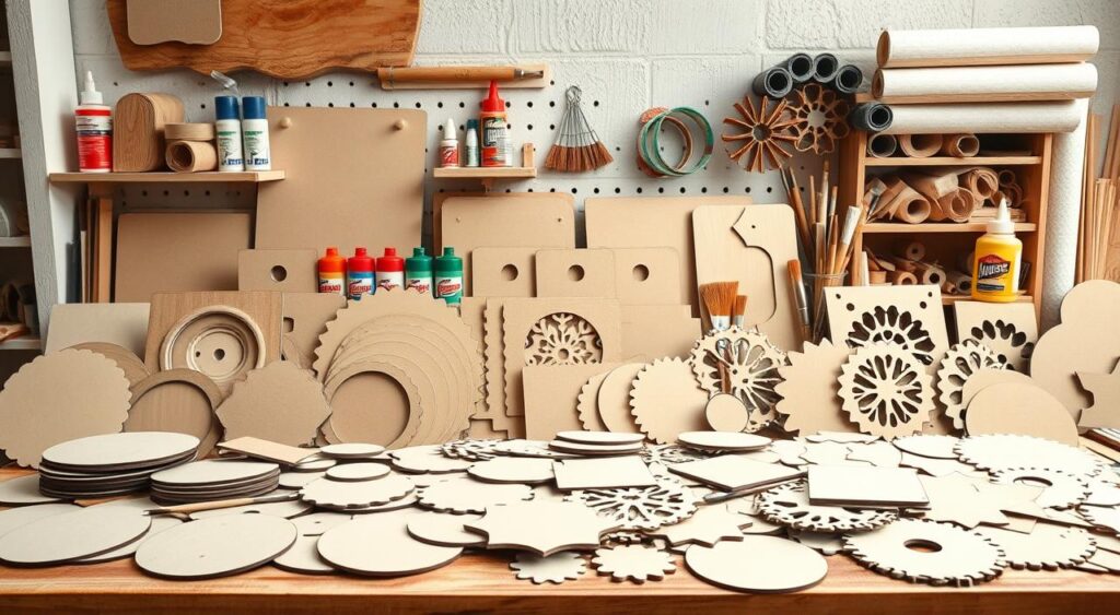 materiais-para-artesanato-em-MDF-1024x563 Peças de MDF para Artesanato Decorativo e Criativo
