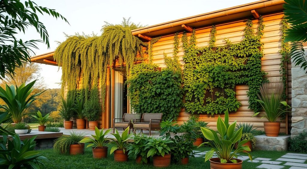 materiais-sustentaveis-1024x563 Fachadas de Casas com Plantas: Tendência Verde e Natural