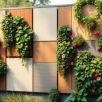 módulos para jardim vertical