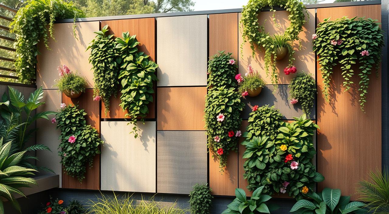 módulos para jardim vertical