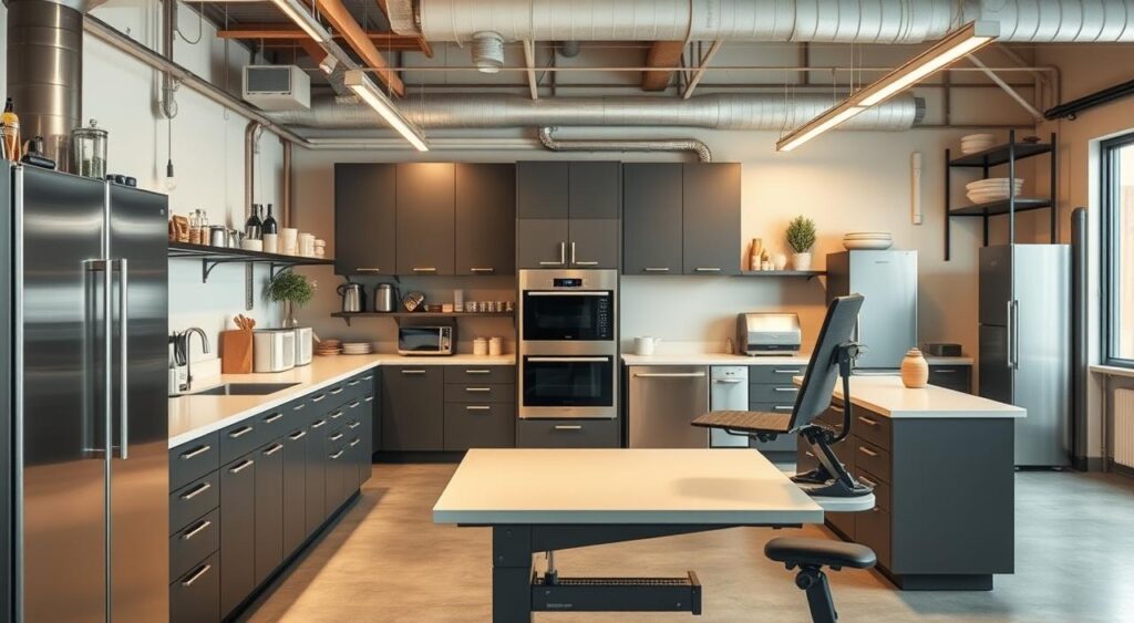 moveis-ergonomicos-1024x563 Móveis para Cozinha Industrial: Como Escolher os Melhores?