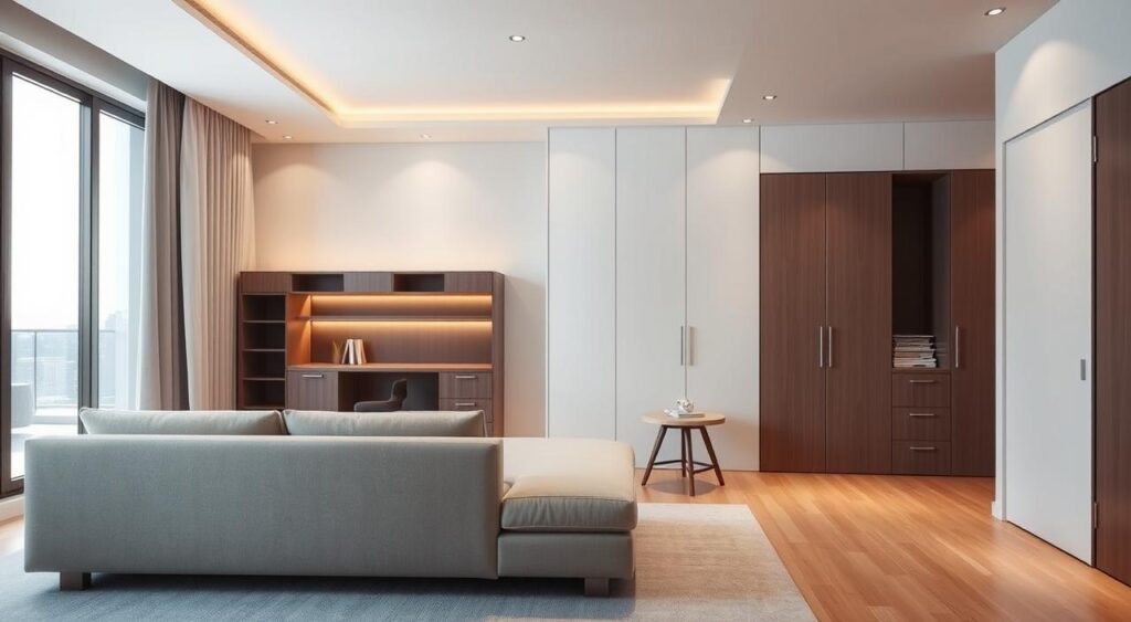 moveis-multifuncionais-1024x563 10 Ideias Criativas para Decorar um Quarto Pequeno e Elegante