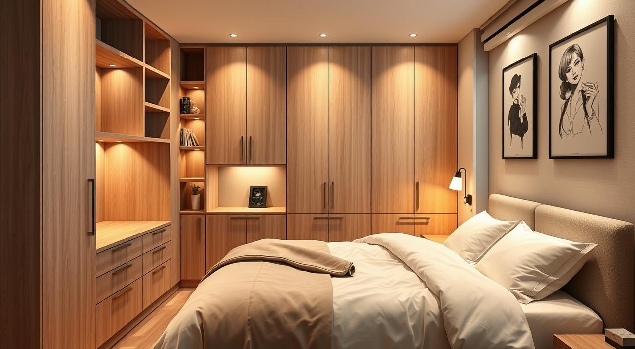 móveis planejados para quarto pequeno