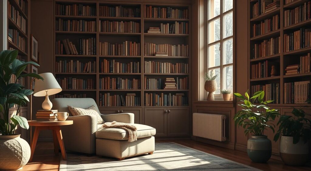objetos-aconchegantes-cantinho-da-leitura-1024x563 Cantinho da Leitura: Você Merece Ter um Espaço Decorado Assim!
