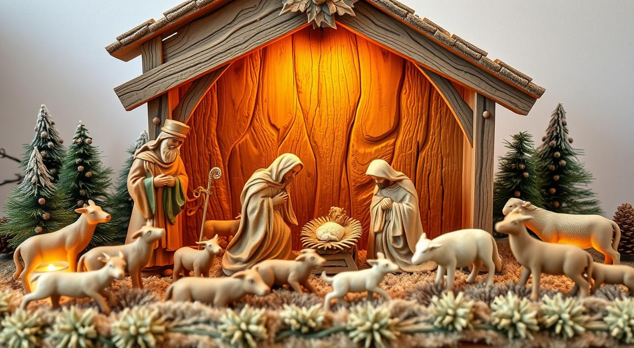 presepio de mdf