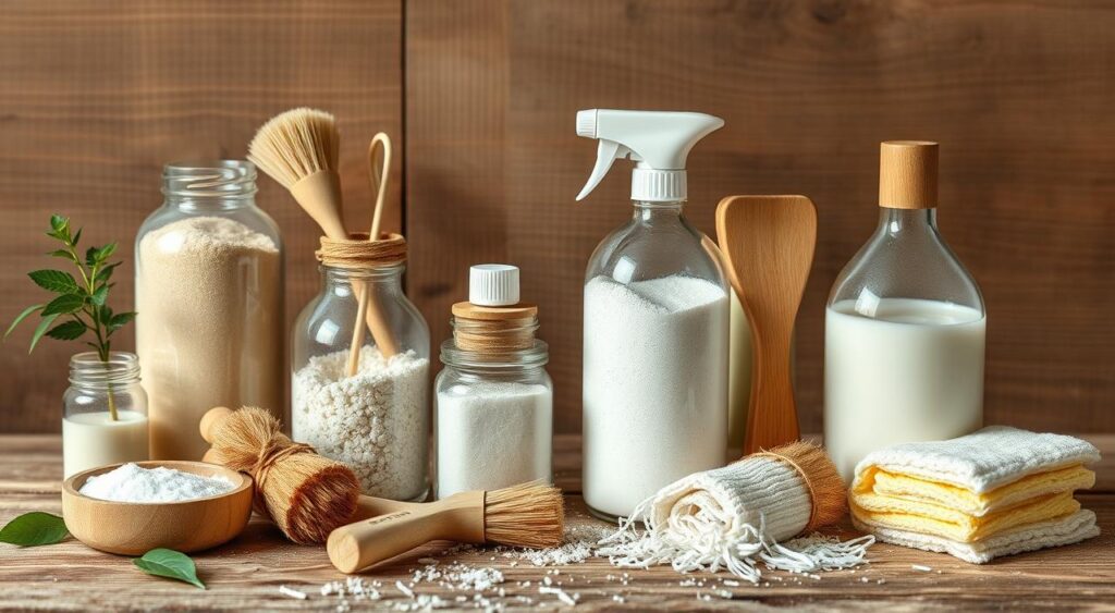 produtos-naturais-para-limpeza-sustentavel-1024x563 Como Tirar Manchas do Vaso Sanitário sem Danificar a Peça