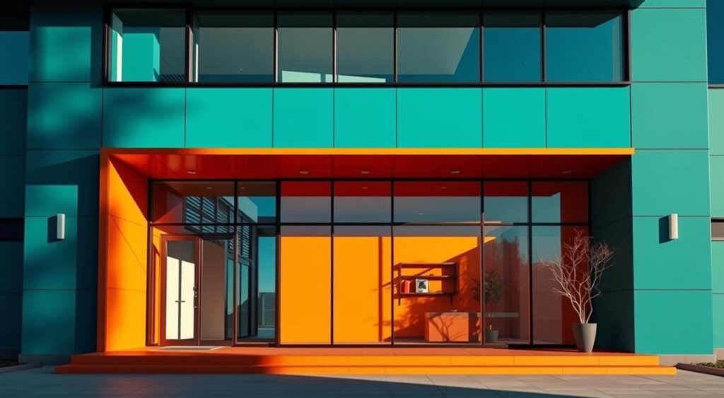 psicologia-das-cores-na-fachada-1024x563 Fachada da Empresa: Como chamar atenção sem gastar muito