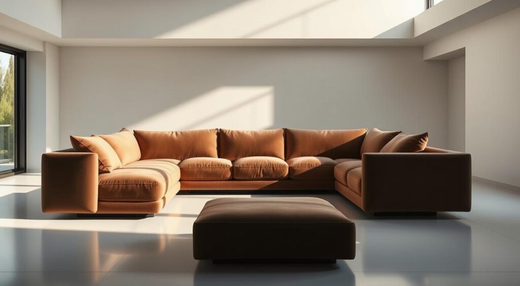 sofa-em-L-sob-medida-1024x563 Aparador de Sofá em L pode trazer a elegância que faltava
