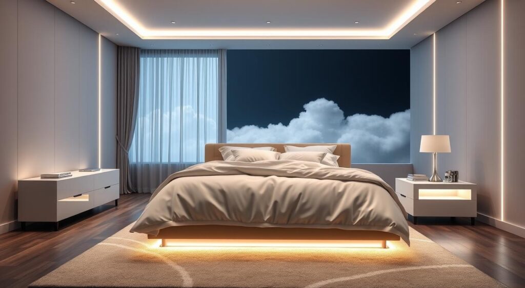 tendencias-de-decoracao-LED-1024x563 Decoração de Quarto com LED fica Mais Lindo do que Você Imagina