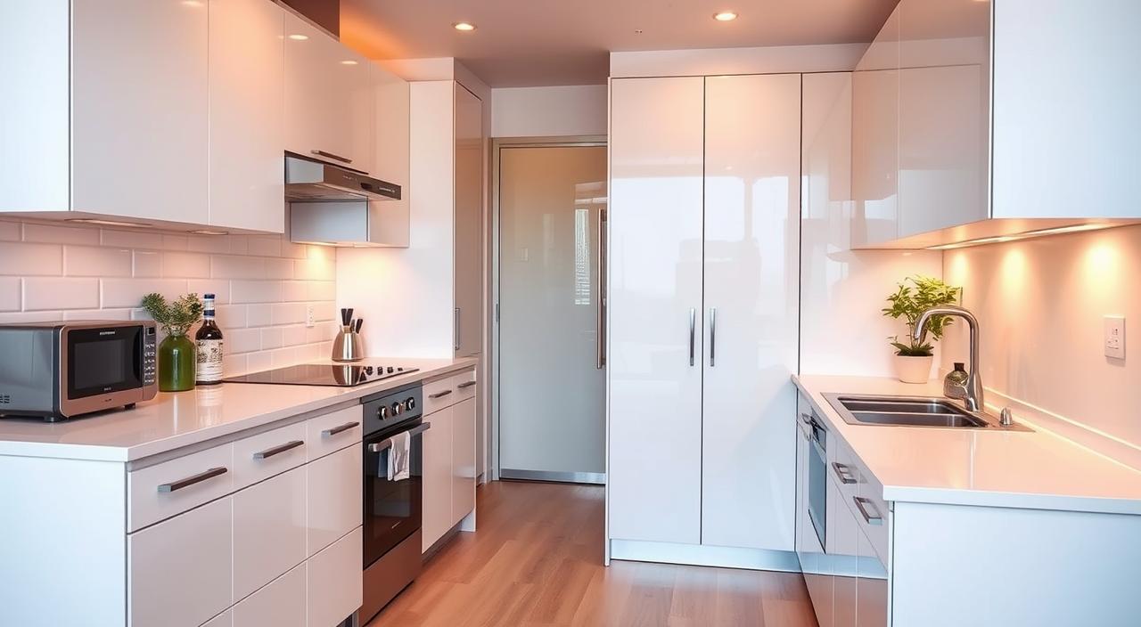 tendências de decoração em cozinhas planejadas pequenas